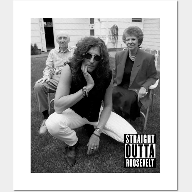 Howard Stern- Straight Outta Roosevelt Wall Art by Howchie